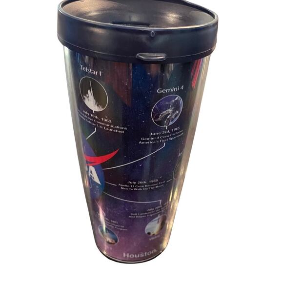 NASA Logo Graphic / Spaceship Photos History Collectible Insulated Tumbler Cup - Picture 3 of 14